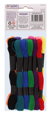 12PK EMBROIDERY THREAD